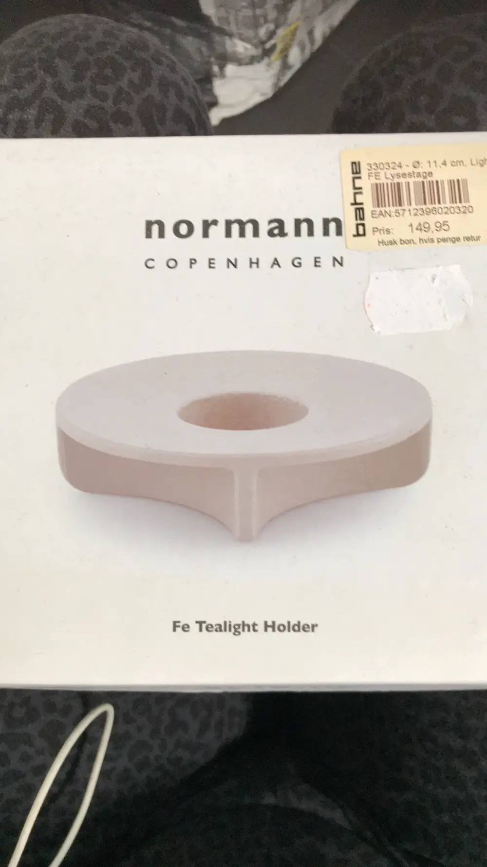 Normann Copenhagen Fyrfadsholder i jern