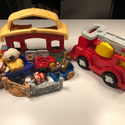 Fisher Price Bondegård og brandbil