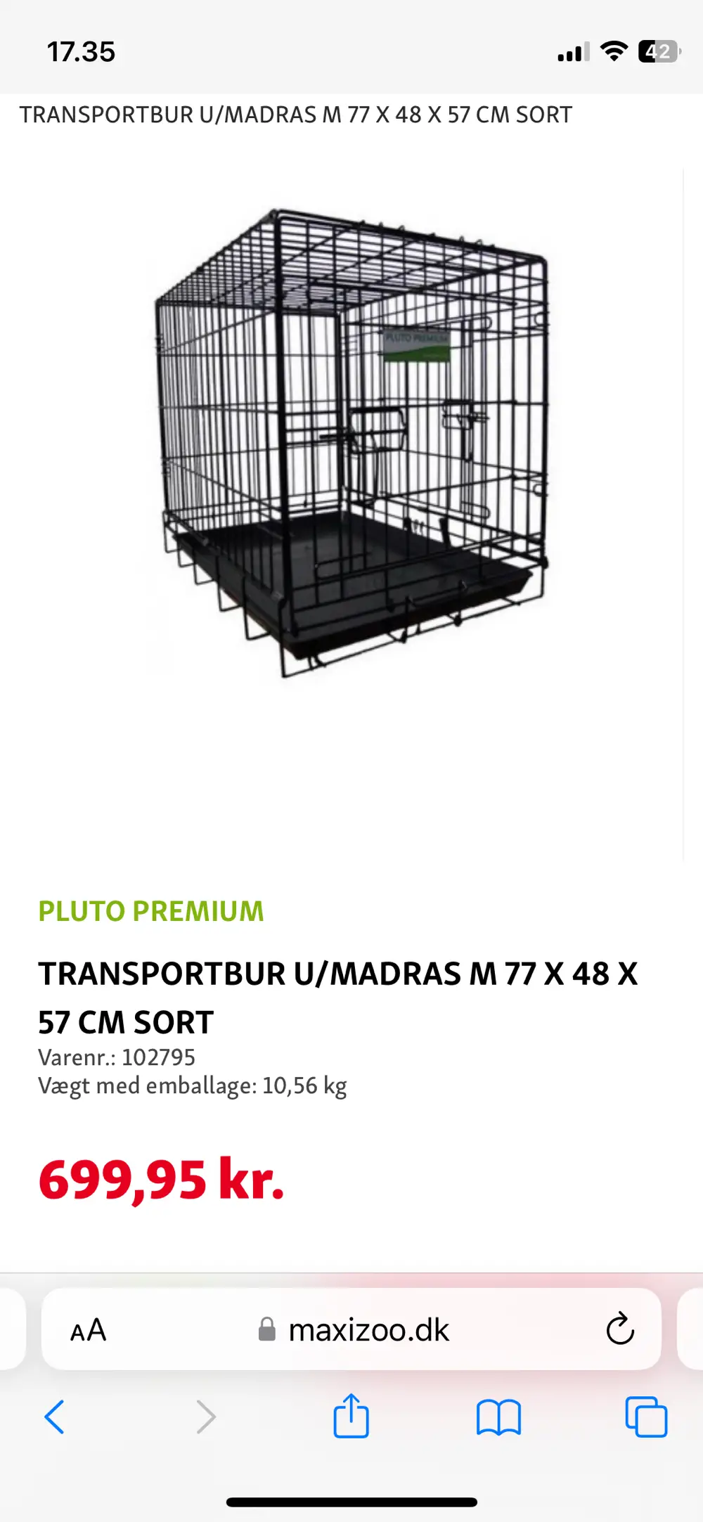 Pluto premium Hundeburr