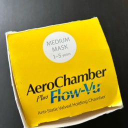AeroChamber Astma spacer maske