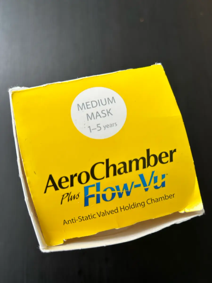 AeroChamber Astma spacer maske