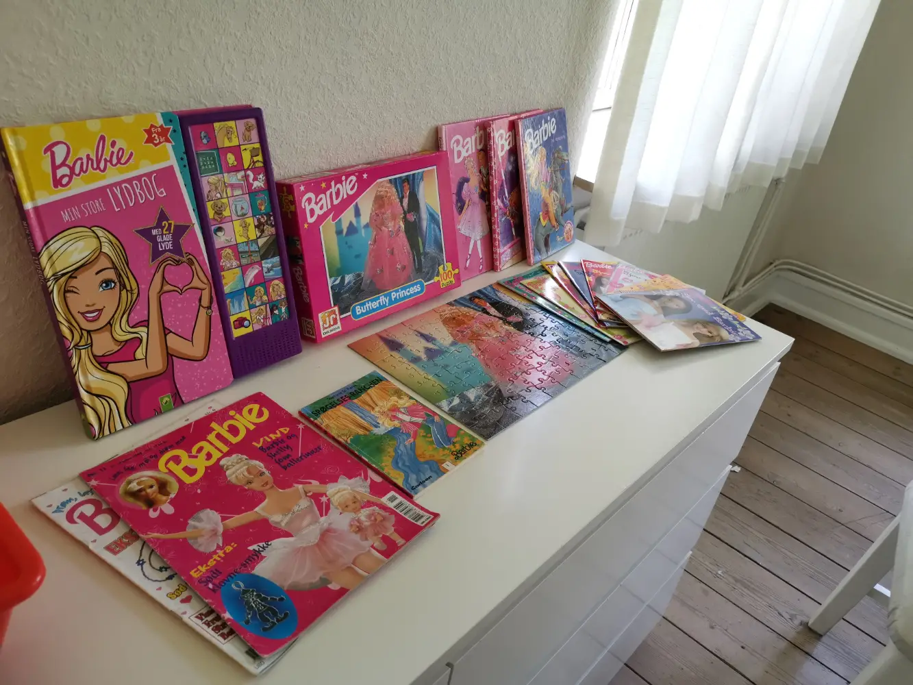 Barbie Barbie bøger og lign