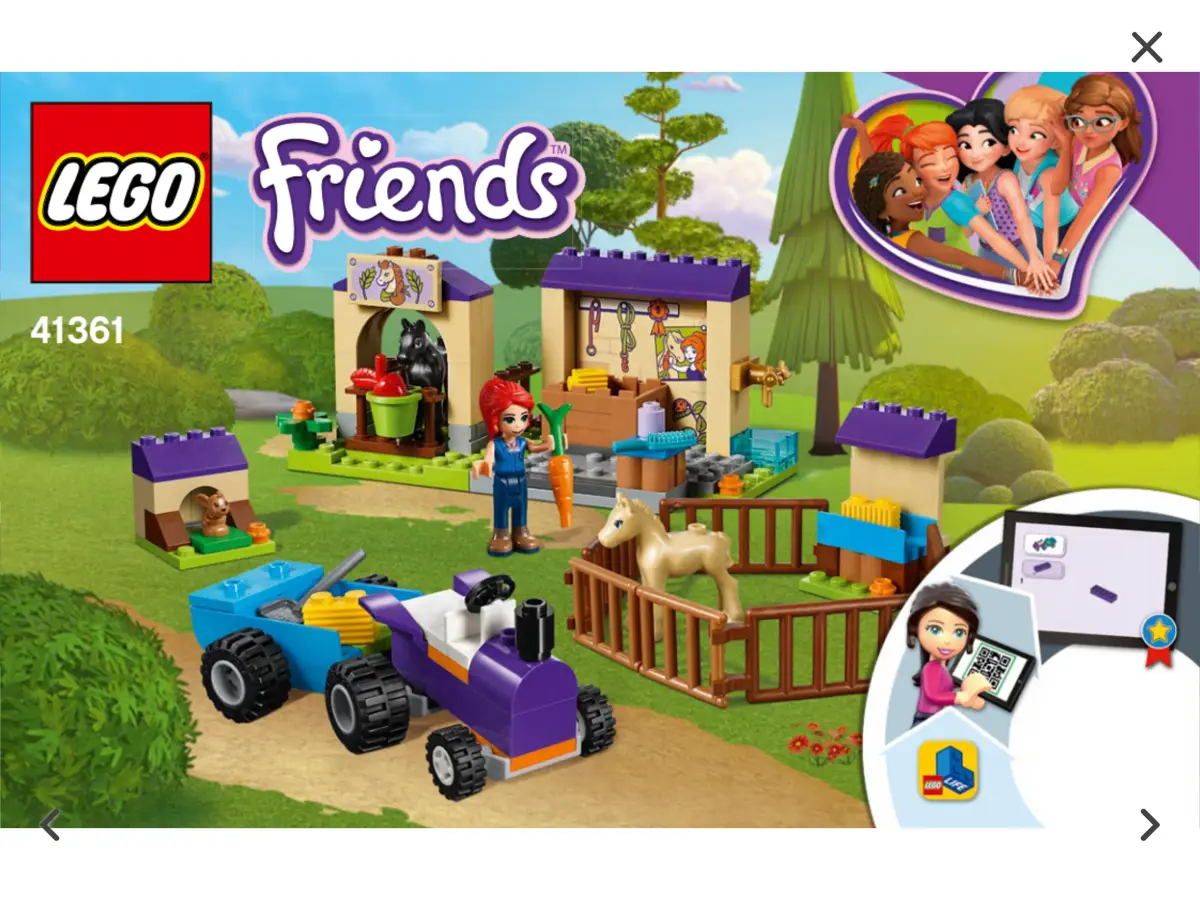 LEGO Friends Mias hestestald