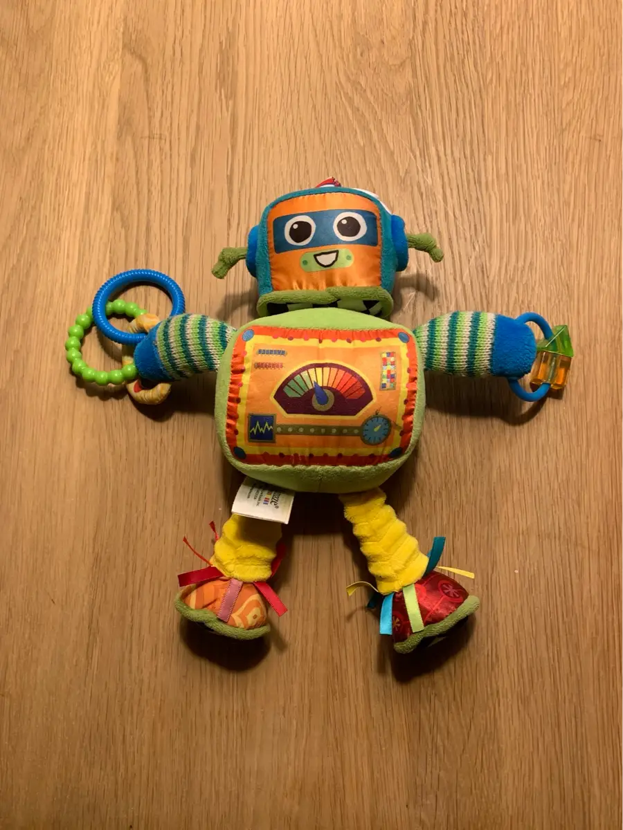 Lamaze Kat robot og bamse