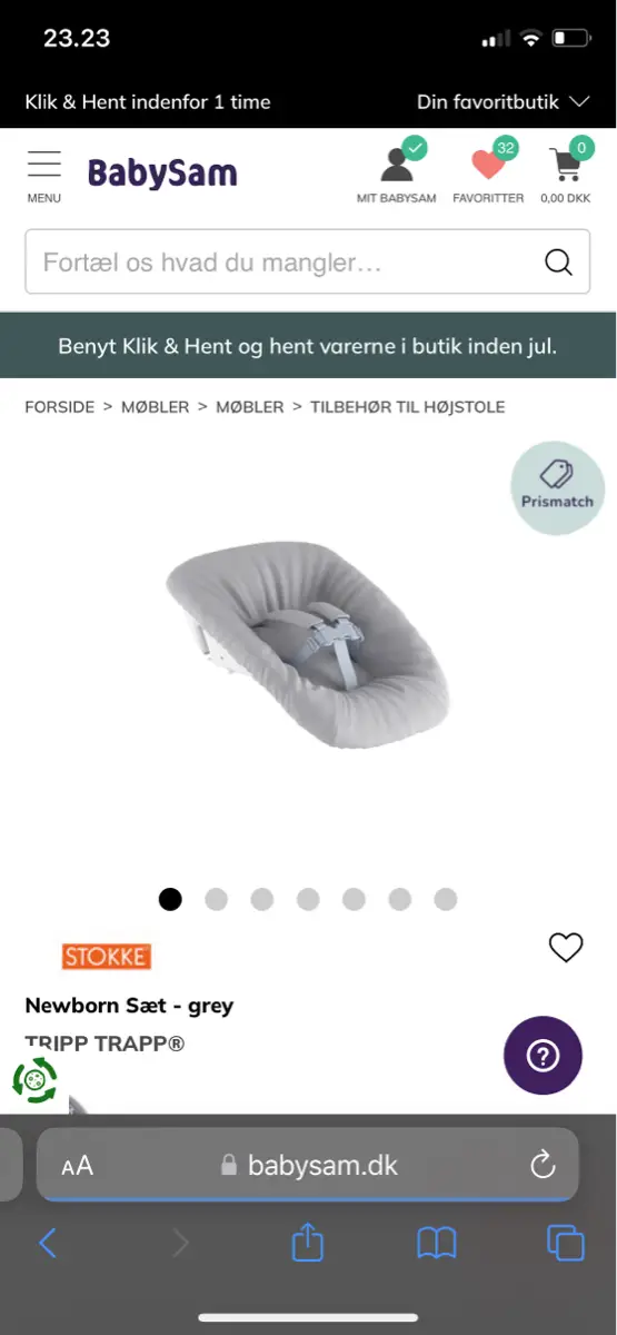 Stokke Tripp trapp new born sæt