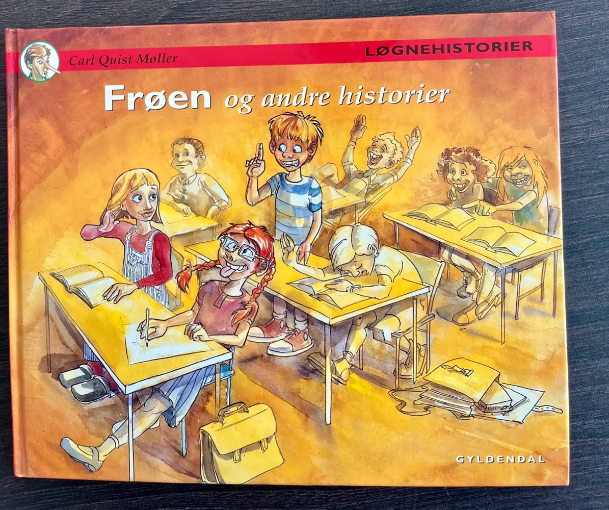 Løgnehistorier Frøen og andre historier Carl Quist Møller billedbog
