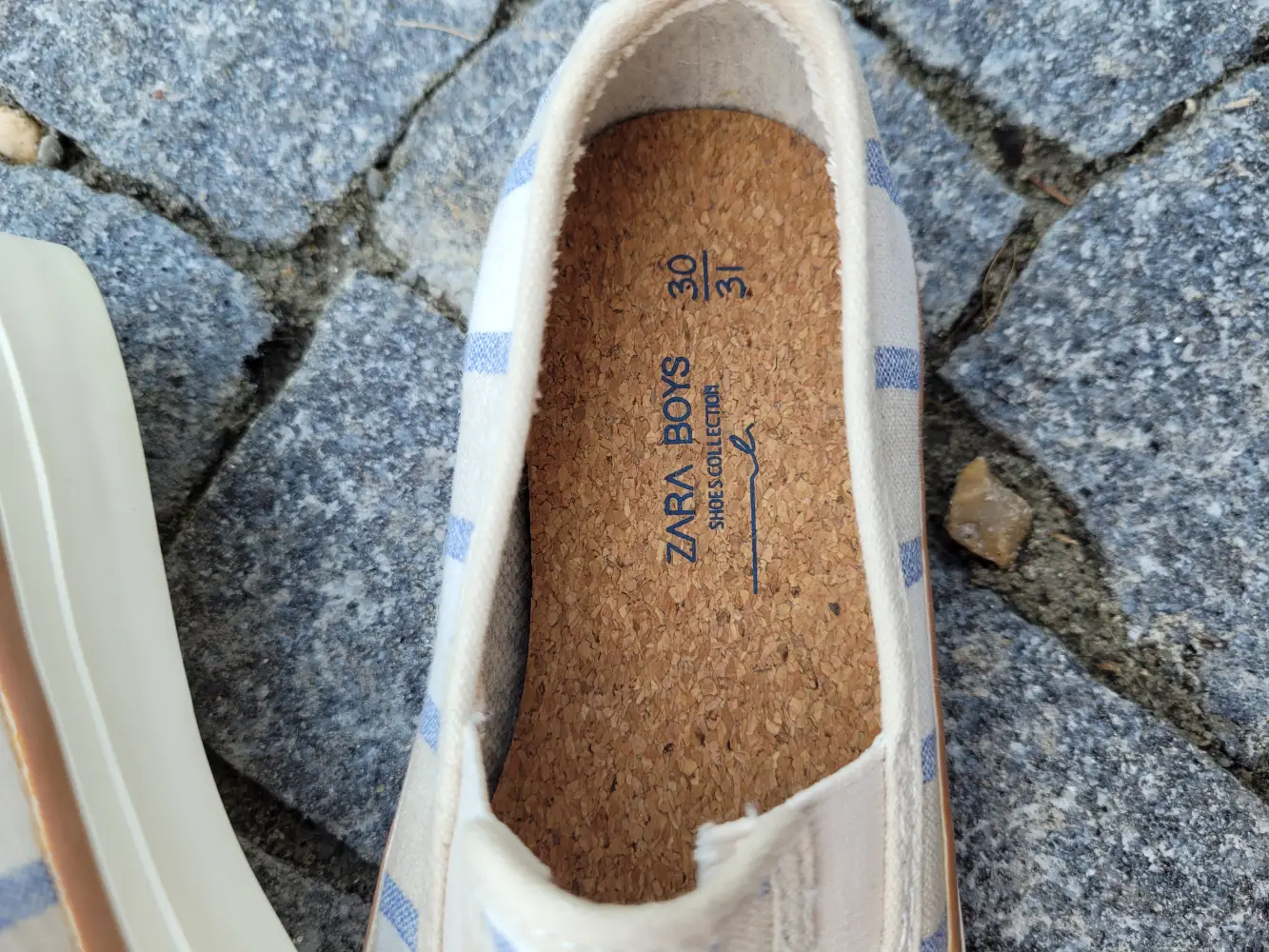 ZARA Sommersko slipons conversestyl