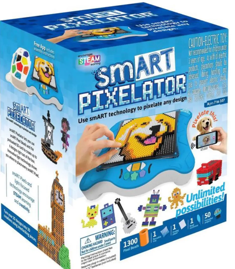 Smart pixelator Perle maskine