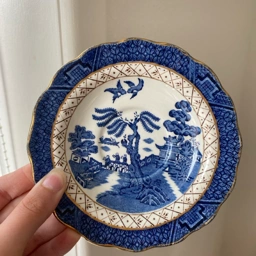 Real Old Willow Porcelæn Underkopper