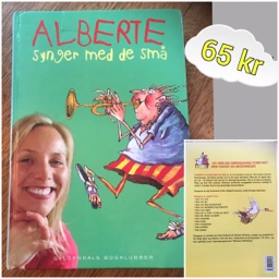 Alberte synger med de små bog