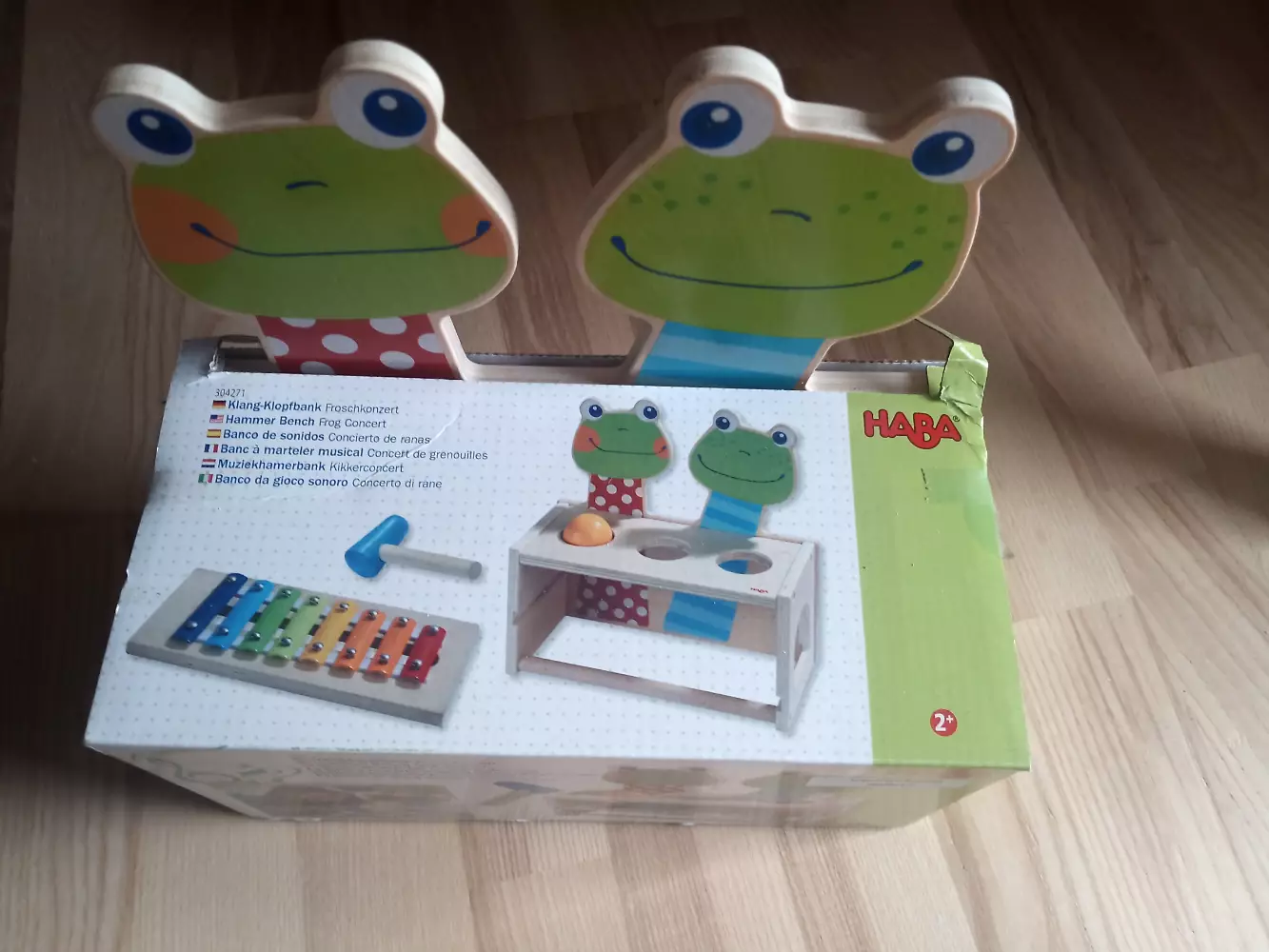 HABA Hammer Bench Frog Concert