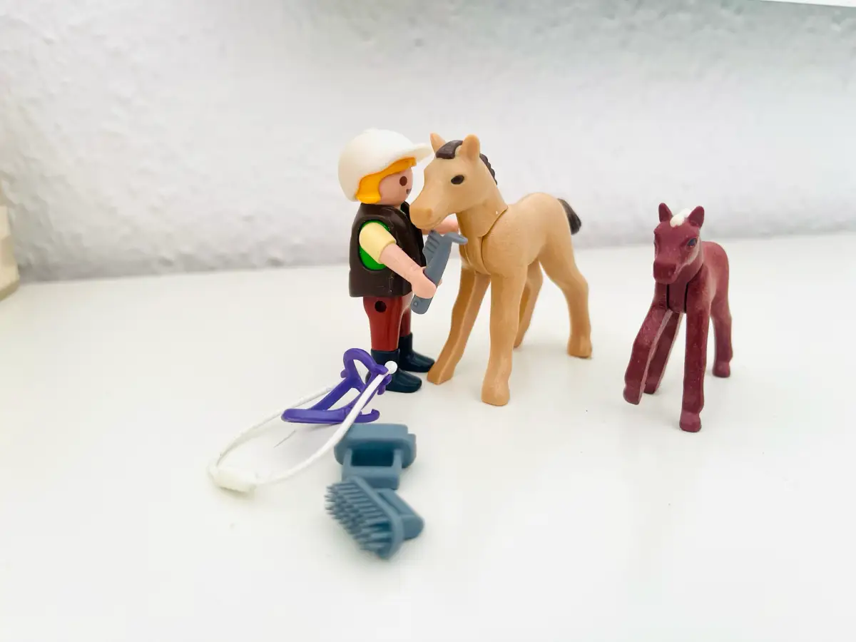 Playmobil Barn og pony
