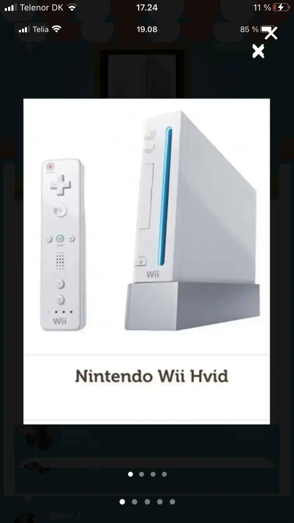 Nintendo Wii konsol og spil