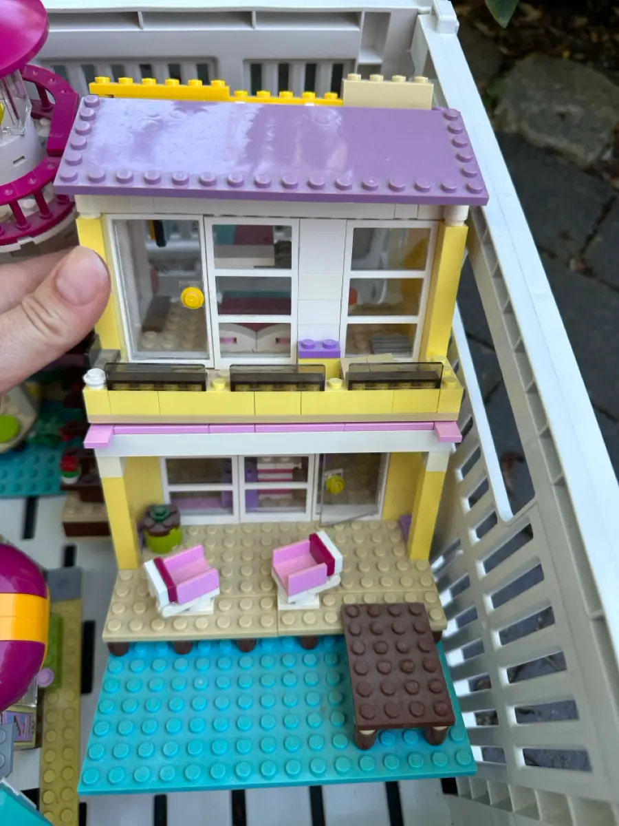 LEGO Fyrtårn strandhus mm