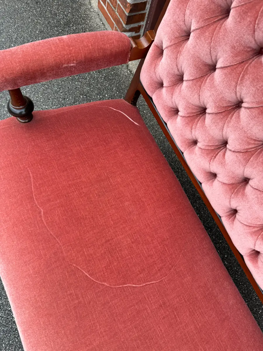 Vintage Velursofa