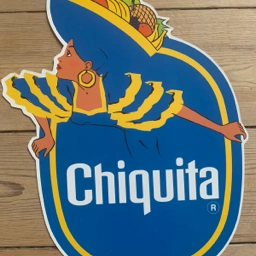 Chiquita Reklameskilt