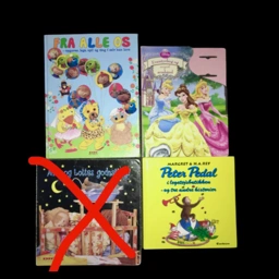 Anna og lottes Disney bog Børnebøger Kaj og Andrea Peter
