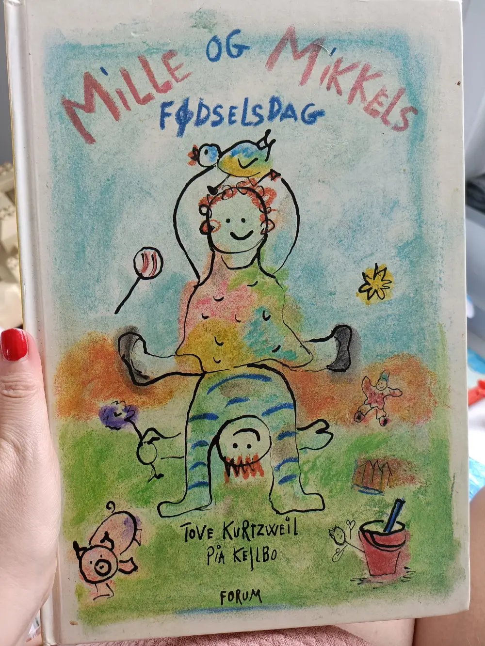 Mille og Mikkels fødselsdag Bog