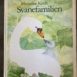 Svanefamilien RETRO bog om svaner