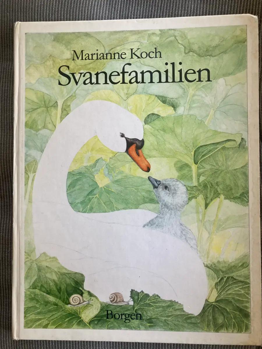 Svanefamilien RETRO bog om svaner