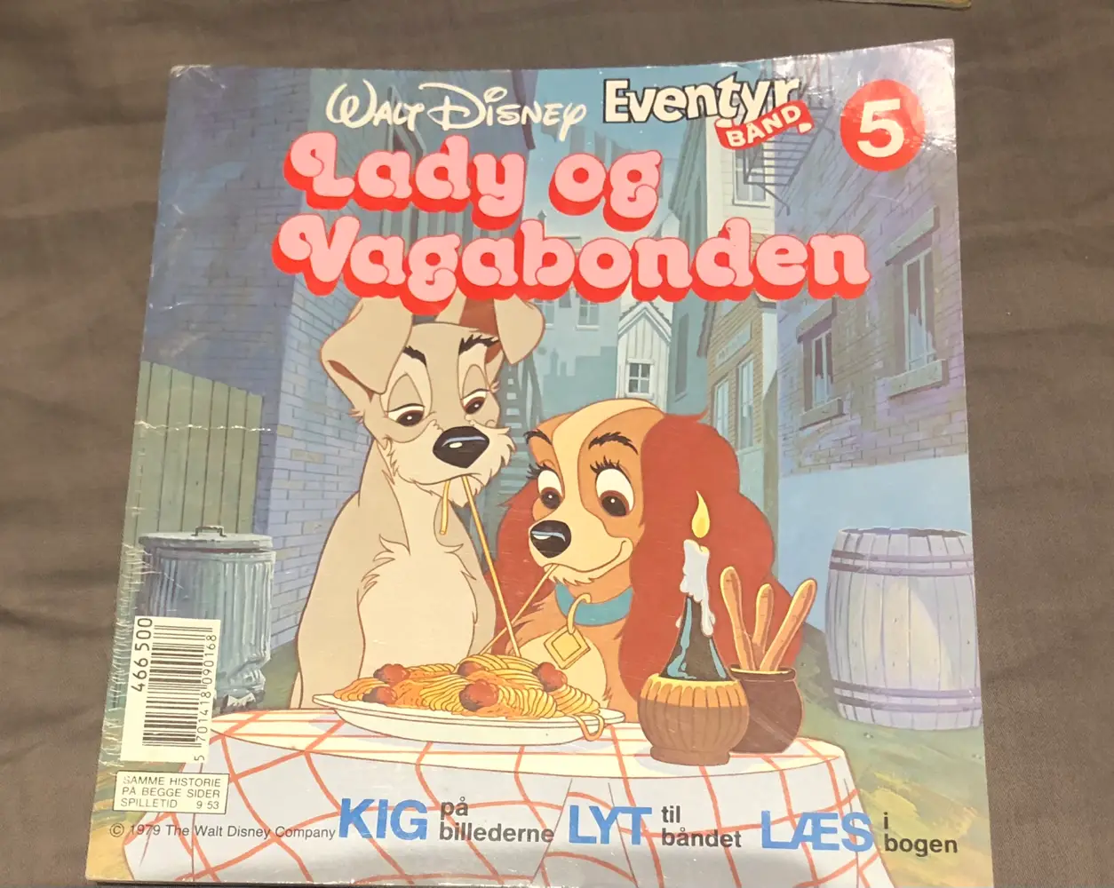 Lady og Vagabonden Bog uden lydbånd