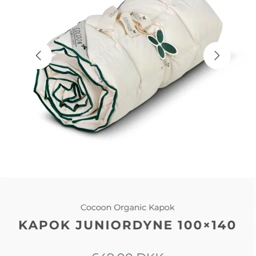 Cocoon Junior dyne og pude