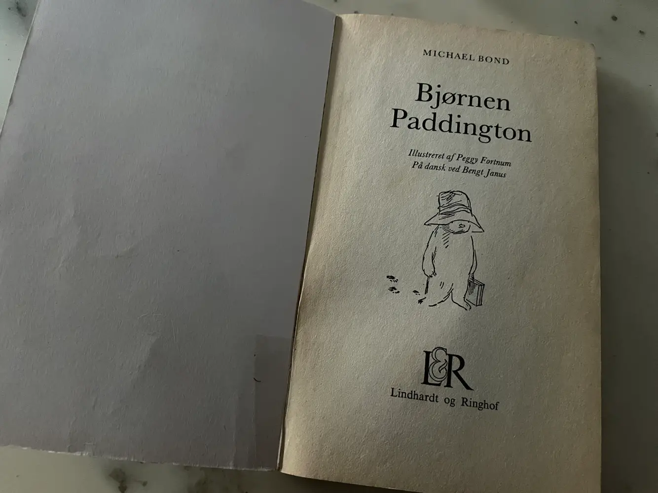 Bjørnen Paddington Bog bøger