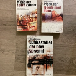 Modtryk Stieg Larsson bøger