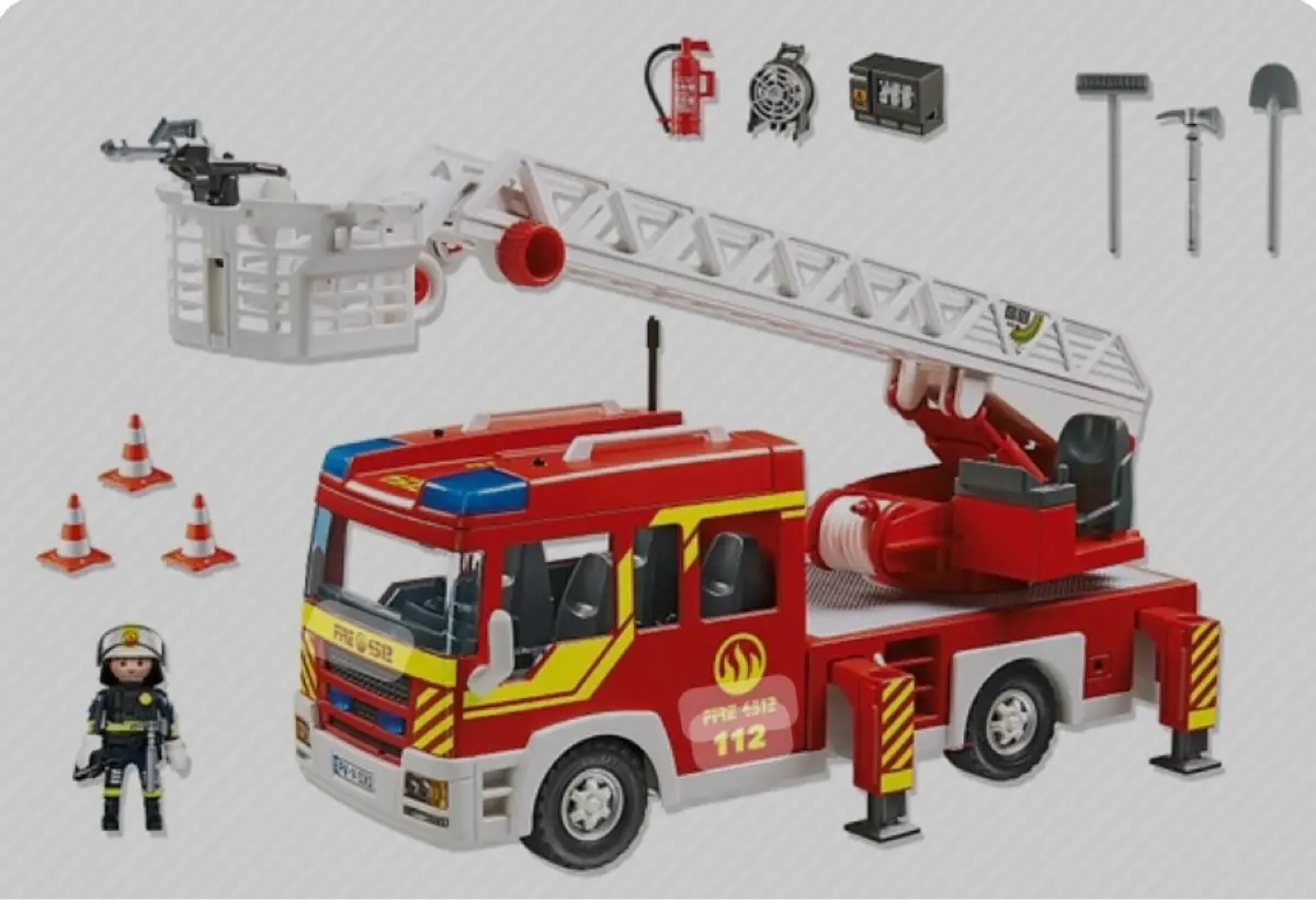 Playmobil Brandstation ambulance mm