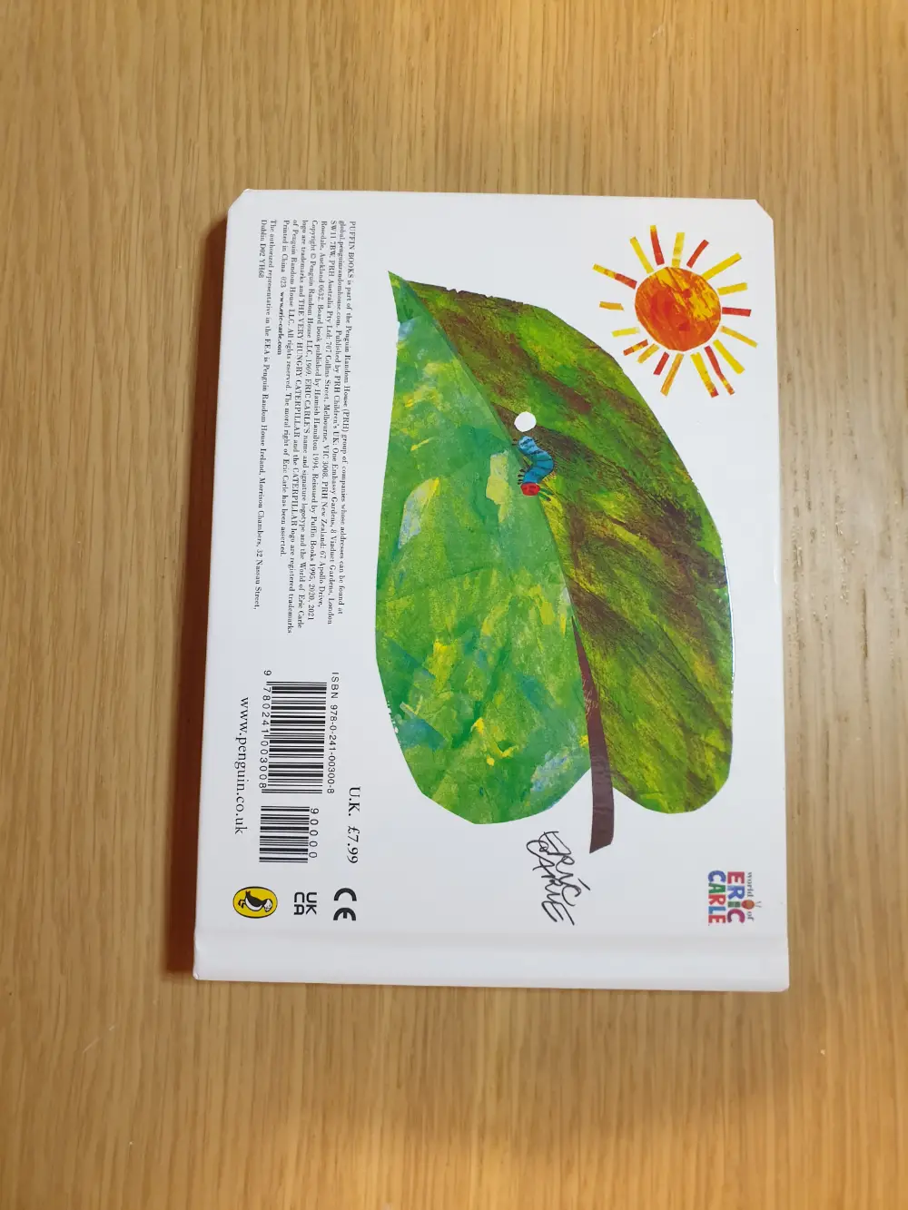 Very Hungry Caterpillar book