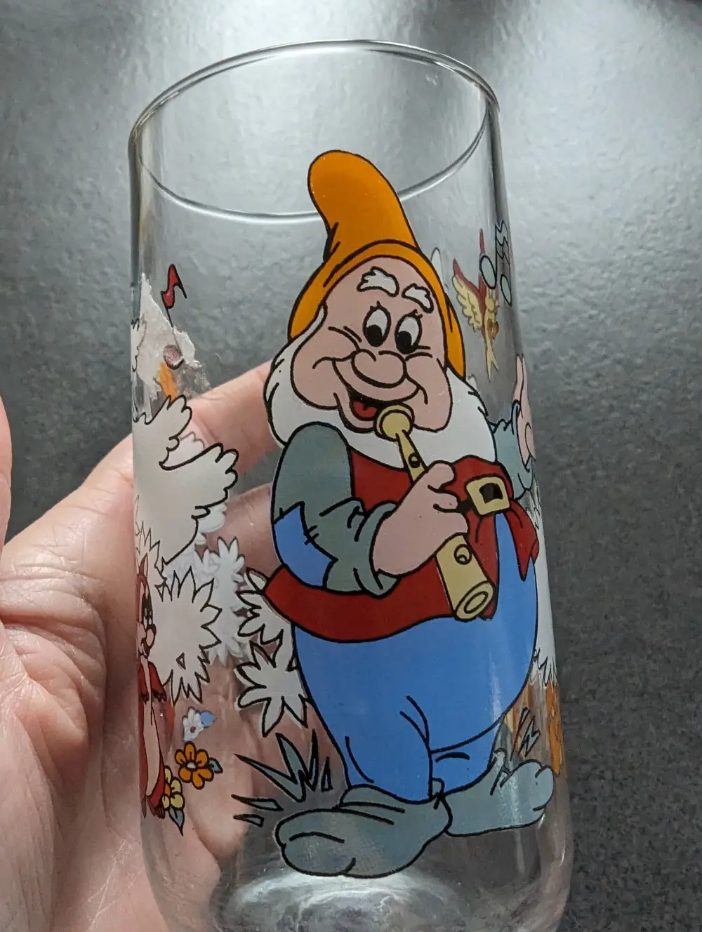 Disney Søde vintage glas