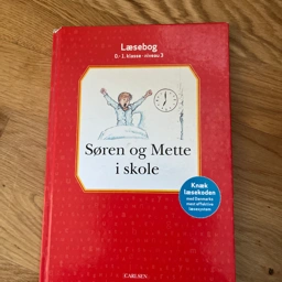 Søren og Mette i skole Bog