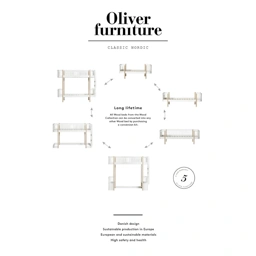 Oliver Furniture Junior seng