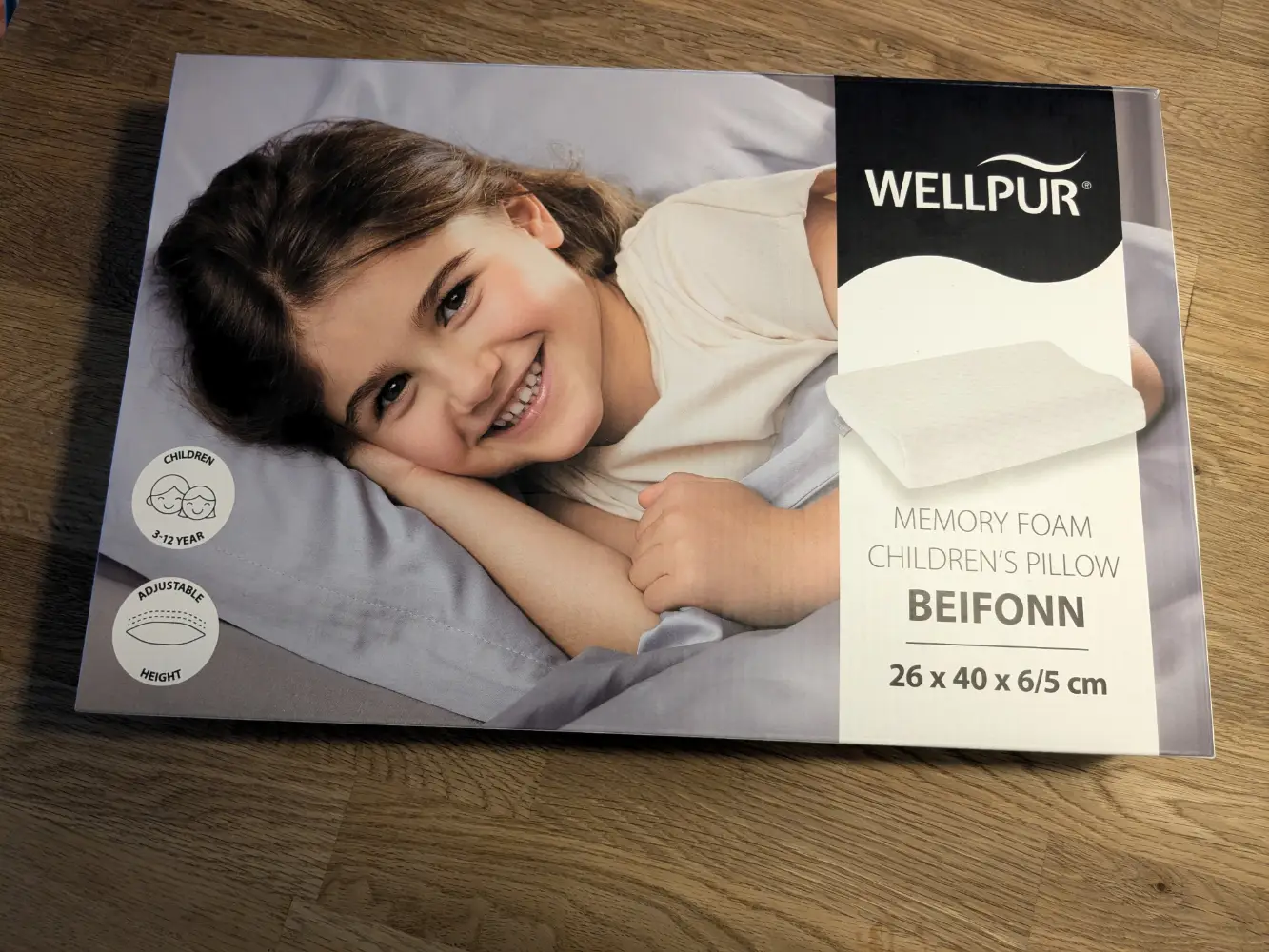 Wellpur Pude med memory foam