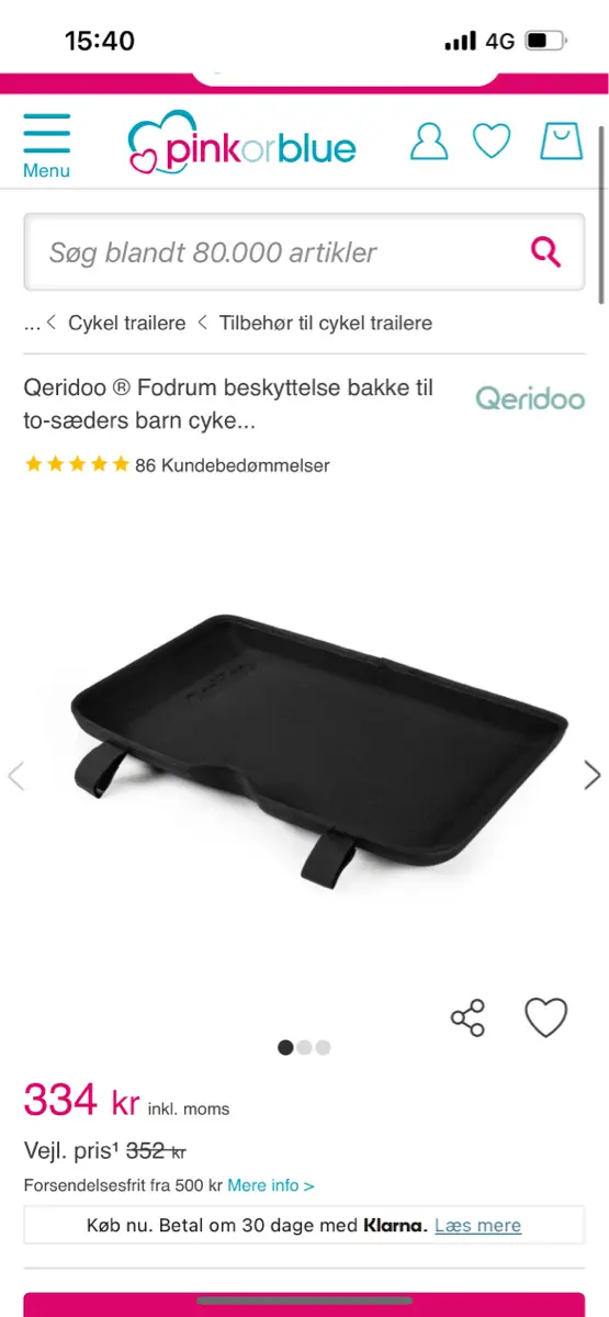 Qeridoo Cykelanhænger