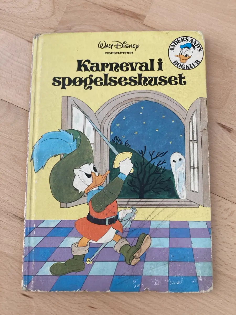 Karneval i spøgelseshuset Anders ands bogklub