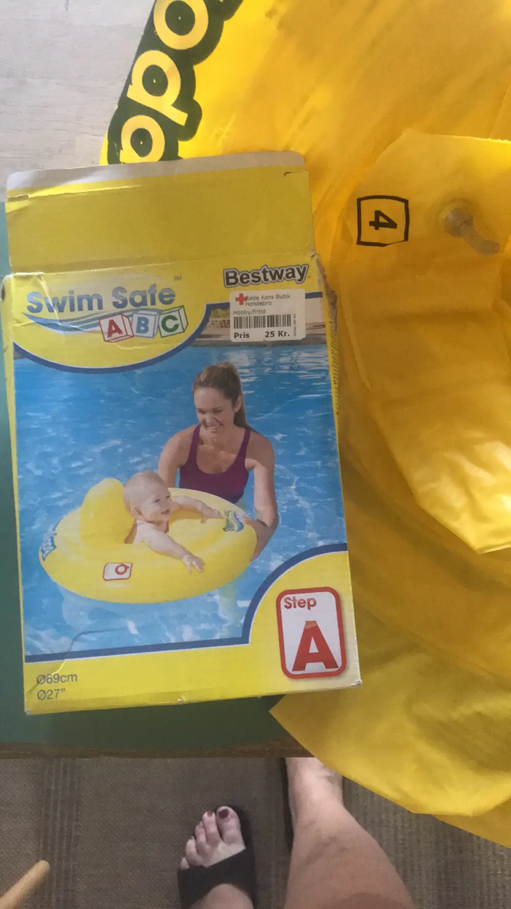 Swim safe Baby badering/sæde