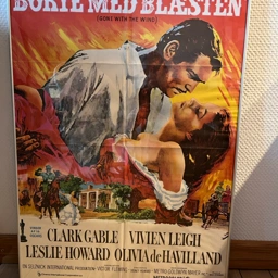 Filmplakat Borte med blæsten