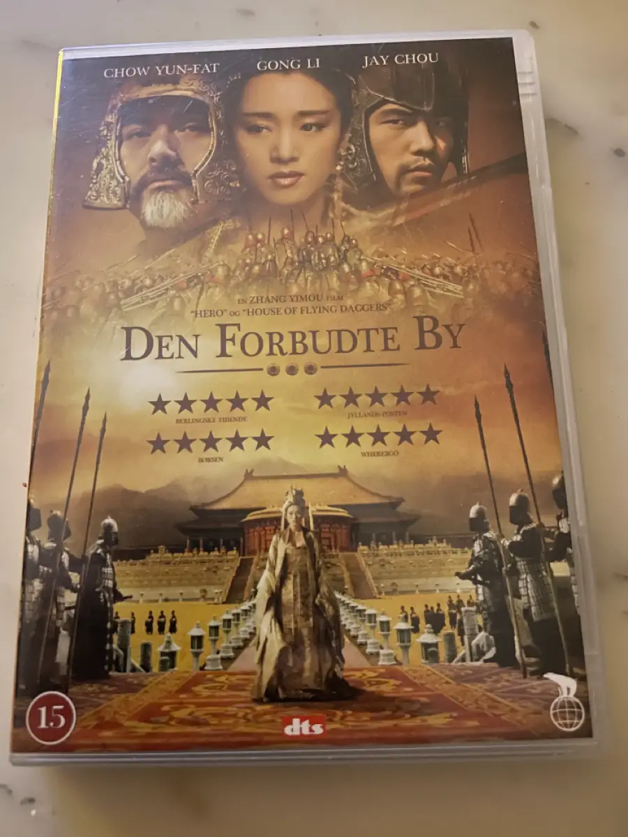 Den forbudte by Dvd film