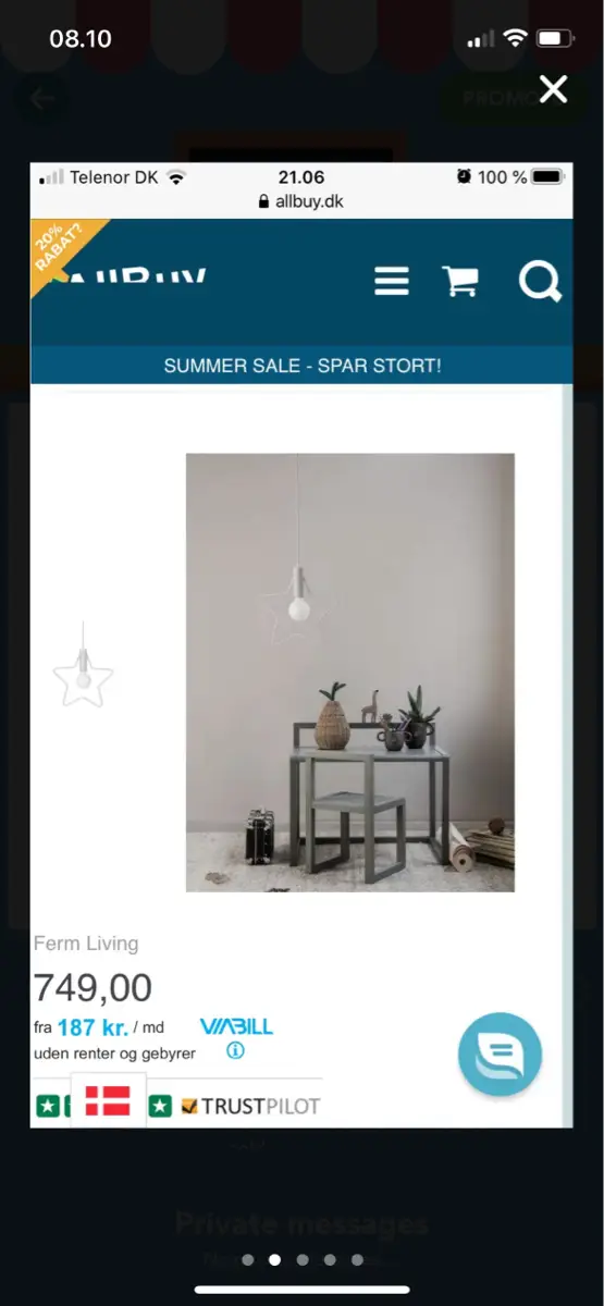 ferm LIVING Ny lampe