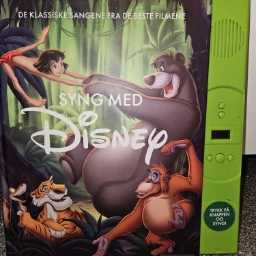 Syng med Disney Disney bog