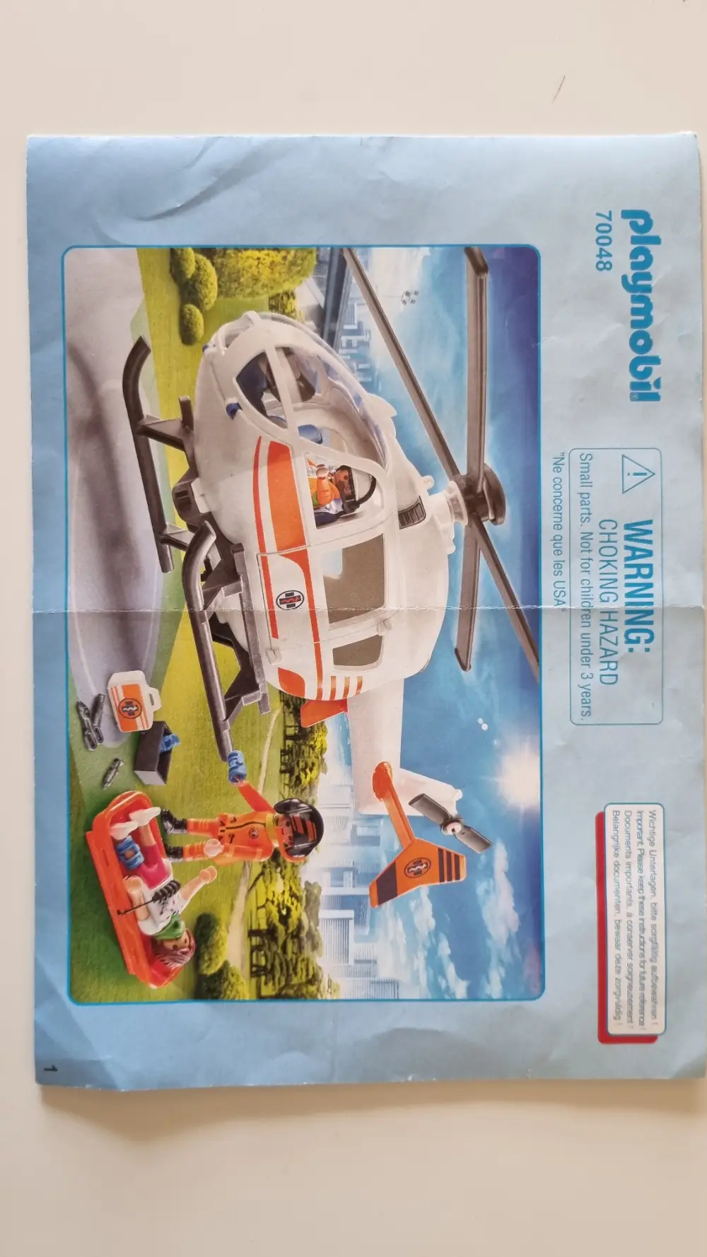 Playmobil Redningshelikopter 70048