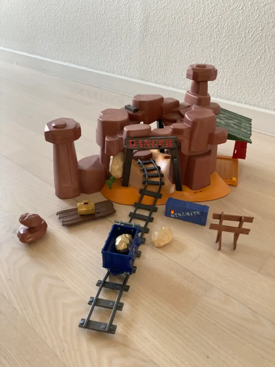 Playmobil Mine med guld og dynamit