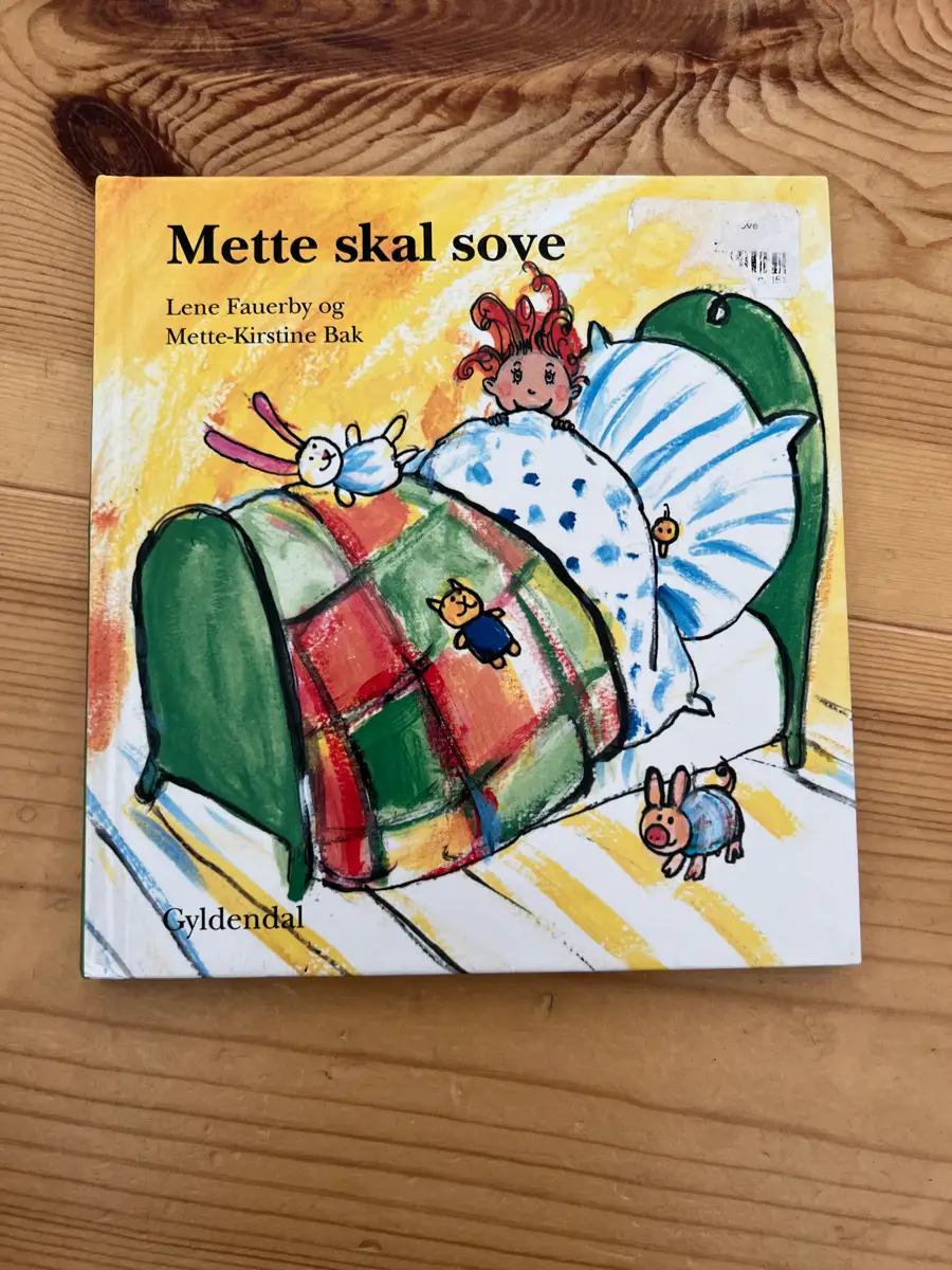 Mette skal sove Bog