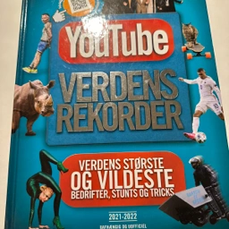 YouTube Verdensrekorder 2021-2022 Børnebog