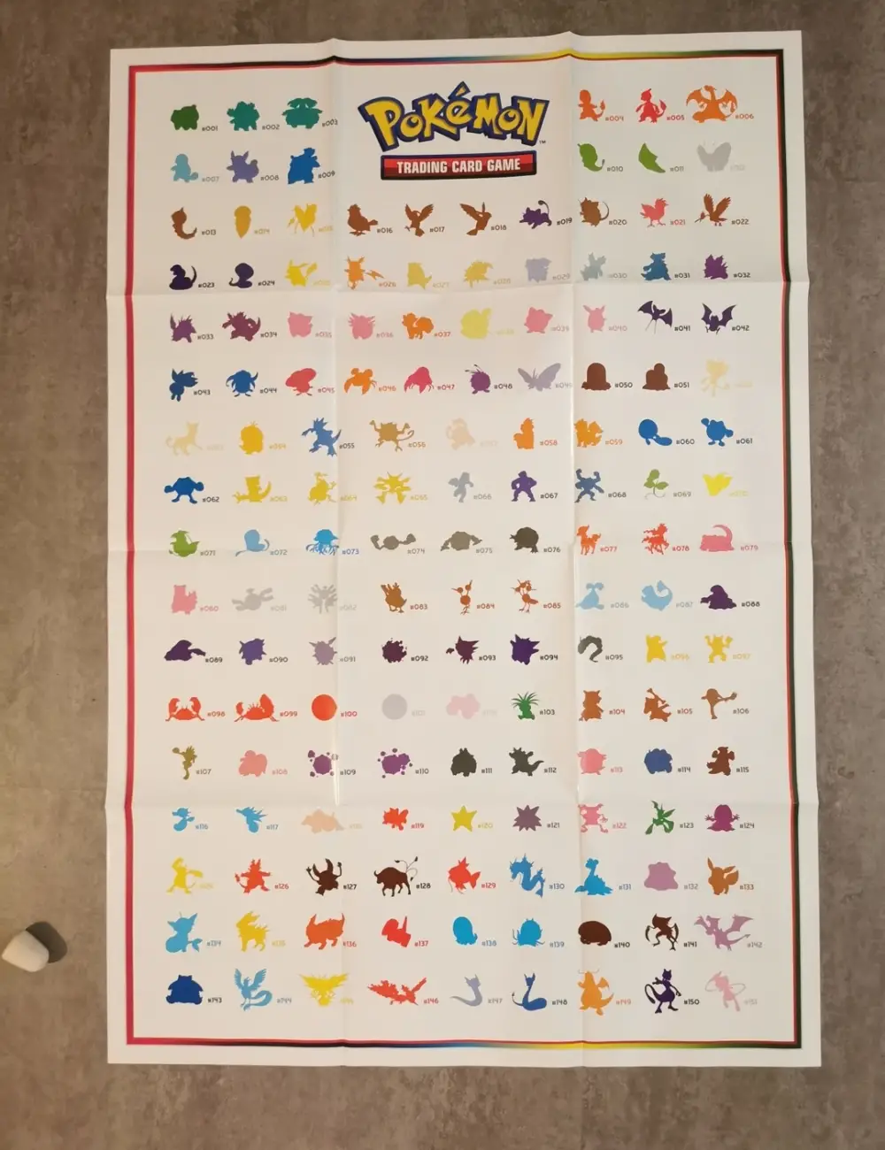 Pokémon Pokemon plakat og kort