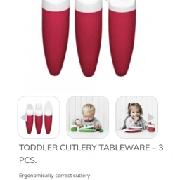 Toddler Cutlery Ergonomisk bestik