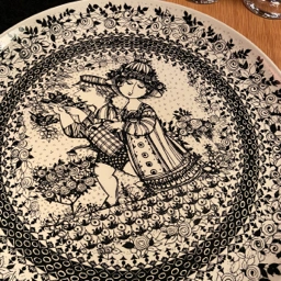 Bjørn vinblad Platter