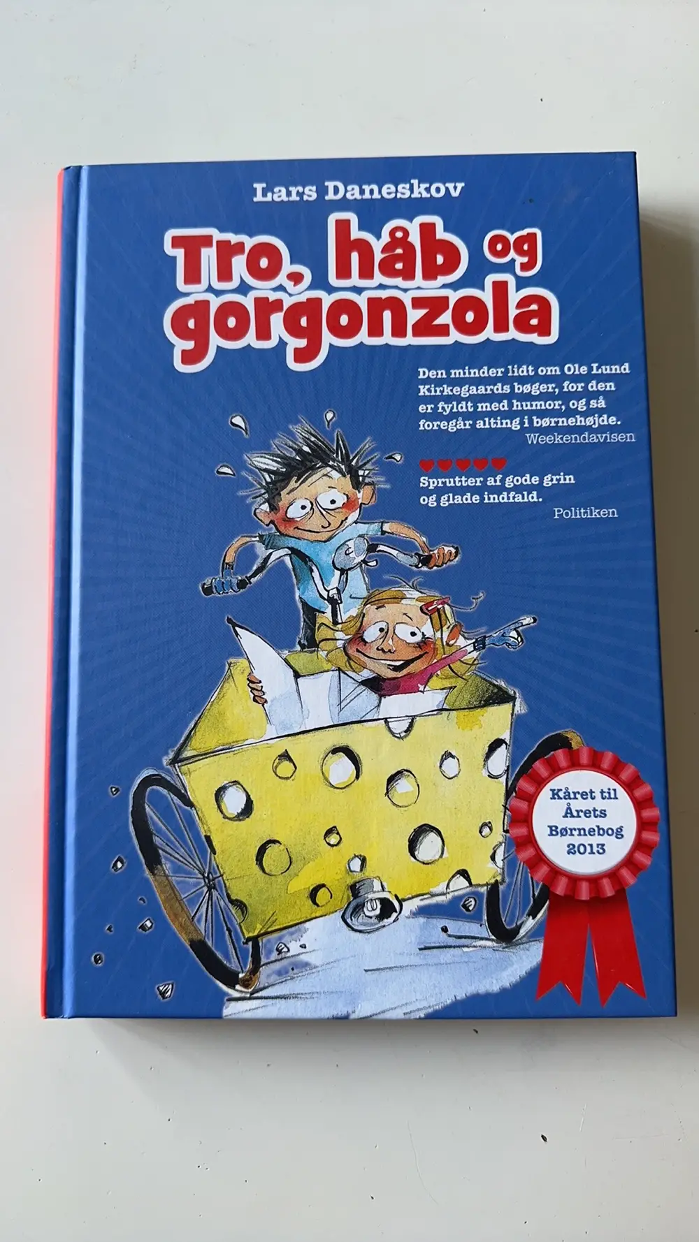 Tro håb og gorgonzola Bog