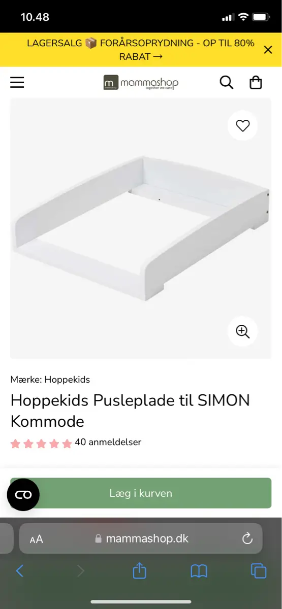 Hjemmelavet Puslebord med alt